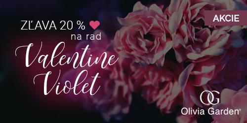 Akcia na rad Olivia Garden Violet Valentine Edition -20%