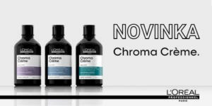 NOVINKA: pigmenty neutralizujúce nežiaduce teplé odlesky CHROMA CRÉME
