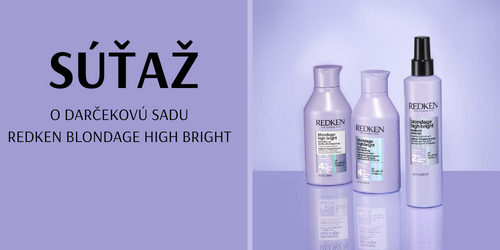 Vyhrajte darekov sadu Redken Blondage High Bright v hodnote viac ako 70  a rozjasnite svoju blond farbu vlasov