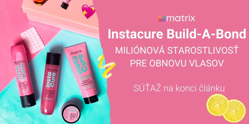Matrix Instacure Build-A-Bond: miliónová starostlivosť pre obnovu vlasov + SÚŤAŽ o sadu v hodnote viac ako 50 €