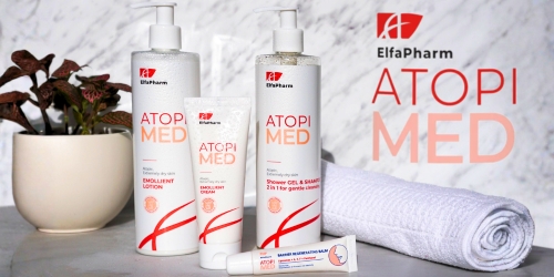 Zbohom, svrbenie! Objavte Elfa Pharm Atopi Med � z�chranu pre atopick� a ve�mi such� poko�ku